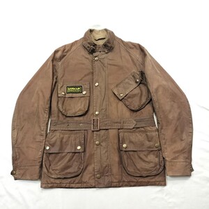 Barbour SMU international M 希少　バーク　ブラウンバブアーインターナショナル