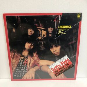 中古LP★ ラウドネス / GOTTA FIGHT ★LOUDNESS