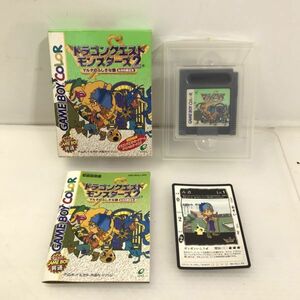 J3-61314T 【初回特典付】 GB ドラゴンクエストモンスターズ2 マルタのふしぎな鍵 ルカの冒険 ゲームボーイカラー