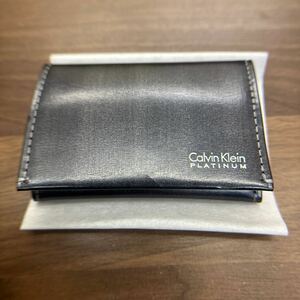 CK CALVIN KLEIN レザー