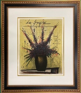 【特価】　≪　　ベルナール 　ビュッフェ　　≫　　オリジナル リトグラフ【石版画】 　LA BRUYERE 　 1966年　 BERNARD　 BUFFET