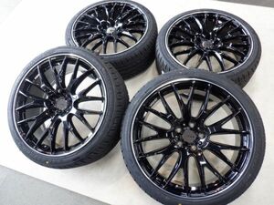 S 送料無料 レイズ ホムラ ２×9 20 5H114.3 8.5J+38 新品 245/35R20 アルファード ヴェルファイア エルグランド スカイライン クラウン