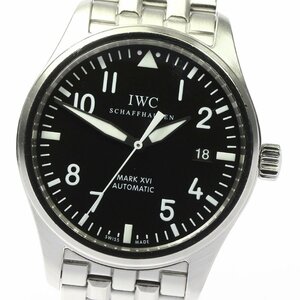 IWC IWC SCHAFFHAUSEN IW325504 パイロット・ウォッチ マークXVI デイト 自動巻き メンズ 保証書付き_800330