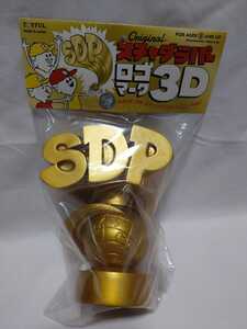 【新品未開封】 スチャダラパー ロゴマーク3D 金 SDP ロゴ 30周年 30th アルバム HIPHOP HIP-HOP ヒップホップ