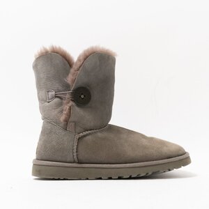 【1円スタート】 UGG AUSTRALIA アグ オーストラリア 1016226 BAILEY BUTTON ベイリーボタン ムートンブーツ ボア シープスキン 23cm