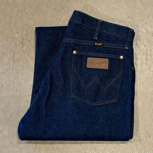 【ほぼDEAD】USA製 90s Wrangler 13MWZ ラングラー デニムパンツ ジーンズ メンズ W33 インディゴ 濃紺 アメリカ製 ストレート vintage