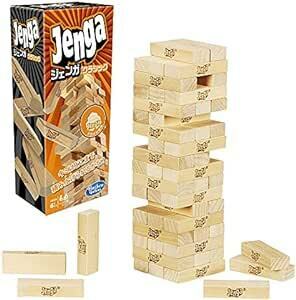 ジェンガ ゲーム JENGA 天然木使用のオリジナル ブロックゲーム スタッキングタワーゲーム 6才以上 プレイヤー人数1人以
