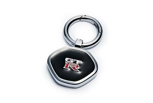 日産コレクション GT-R メタルキーリング ブラック 代引不可商品 ニッサン キーホルダー