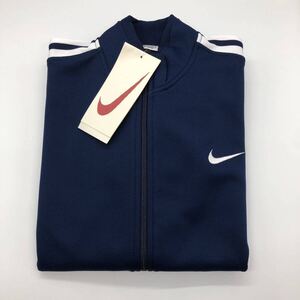 【150】90s Dead Stock NIKE Track Top Navy 90年代 デッドストック ナイキ トラックトップ ジャケット ジャージ ネイビー 紺 日本製 T419