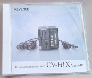 キーエンス CV-H1X DVDのみ 送料180円 ソフトウェア＆マニュアル Ver3.40 Terminal Software Simulation Software ドライバ KEYENCE