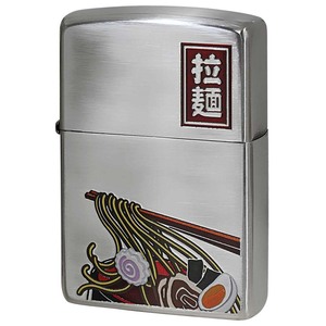 Zippo ジッポライター 和柄 ラーメン JAPANESE STYLE 2020 銀メッキ 80060 メール便可