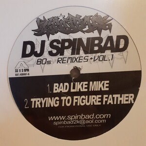 DJ SPINBAD / 80S REMIXES VOL 1 /MICHAEL JACKSON,GEORGE MICHAEL,CYNDI LAUPER,カレー屋まーくん,PUNPEE