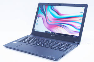 1円～ 16GBメモリ 液晶状態良 10世代CPU Office2019 dynabook BJ65/FS i5-10210U NVMeSSD256GB 15.6型HD DVD Wi-Fi6 テンキー 顔認証 Win10