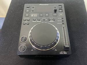 ジャンク Pioneer DJ用CDプレーヤー ブラック CDJ-350