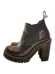 Dr.Martens◆マグダレナ/サイドゴアヒールブーツ/UK5/BRD/レザー/AW006/KV11T