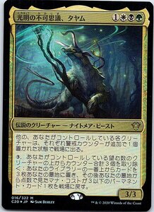 FOIL/光明の不可思議、タヤム/Tayam, Luminous Enigma/統率者2020/日本語版/MTG１枚 [FC]