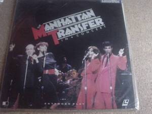 [LD] THE MANHATTAN TRANSFER IN CONCERT 　　送L1