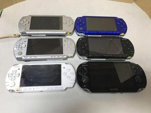 K591/SONY PCH-1000/PSP-1000/ PSP-2000/ PSP-3000 まとめて　6台　ジャンク