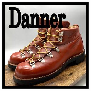 Danner [ダナー] マウンテントレイル 12020 マウンテンブーツ ショートブーツ アウトドア レザー レッドブラウン US7.5 2E 25.5cm シューズ