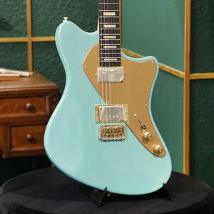 送料無料 新品 Balaguer Guitars バラゲール エレキギター The Espada T-BAR 2.0 Gloss Metallic Cool Green トニー・ピズッティ