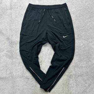 【格安送料】新品未使用 NIKE Sサイズ ナイキ ランニング パンツ フェノム ウーブン ジョギング ジム トレーニング ブラック 黒 正規品