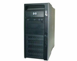 Windows7 Pro 64bit HP Workstation Z800 FF825AV 水冷モデル Xeon X5677 3.46GHz×2基 メモリ 32GB HDD 450GB×2(SAS) Quadro FX3800