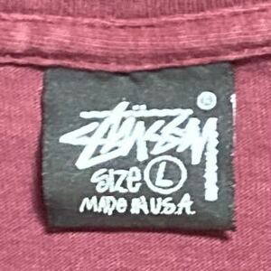 希少★80s USA製 OLD STUSSY 旧黒タグ ショーンフォントロゴ ヴィンテージ Tシャツ アメリカ製 オールドステューシー XL ビッグシルエット