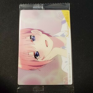 五等分の花嫁∬ ウエハース2 キャラクターカード No.06 中野一花 