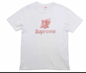 supreme シュプリーム　elephant エレファント　Tシャツ　ピンク