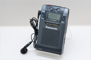 Panasonic RF-HS90 AM・FM STEREO おまけモノラルイヤホン付 [1013]