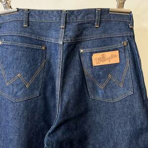 希少《 Mint Condition /11BZHX HUSKY/ 22(W33) 》50s60s 極上品【 Wrangler ハスキー ボーイズ インディゴ デニム パンツ ビンテージ 】