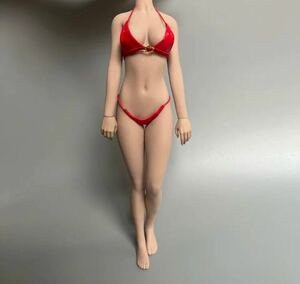 1/6スケール 女性フィギュア衣装　エナメルビキニ　下着　セクシーモデル　各色あり　ブラジャー　パンティー