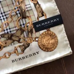 未使用　バーバリー　ハンカチ　ノバチェック　BURBERRY