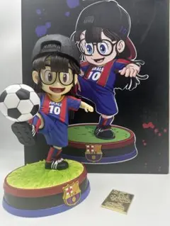 アラレちゃん サッカー ガレージキット フィギュア メッシ 海外　正規品