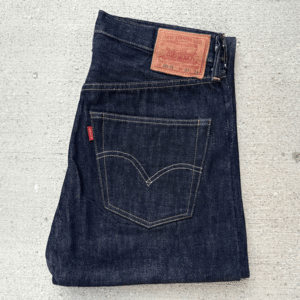 ホワイトオーク 米国製 1947年モデル LEVI’S 501XX 47501-0167 W31L34 濃紺 美品 リジッド アメリカUSA製 ジーンズ デニムパンツ