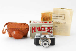 ☆希少動作品♪　MINIATURE CAMERA　BABY MAX　元箱、取説付き♪　♯920