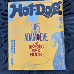 Hot-Dog PRESS 1985年1月10日号　ホットドッグプレス 当時物