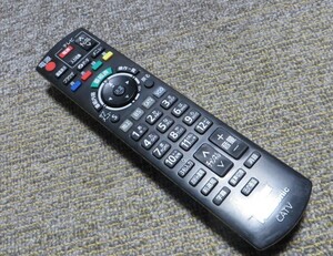 ★K-481★ Panasonic パナソニック リモコン テレビ CATV N2QAYB000573★ジャンク品 返品不可 