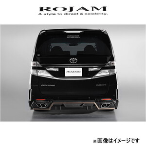 ロジャム マフラーカッター ヴェルファイア/アルファード Ver.2 ANH20W 34-ANH202ZS18 ROJAM Muffler Cutter