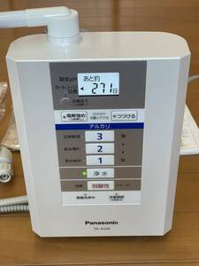 【美品／箱・付属品・取説付】★Ｐａｎａｓｏｎｉｃ／パナソニック：アルカリイオン整水器（ＴＫ－ＡＳ３０）★