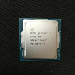 インテルCore i7 11700k付属品なし