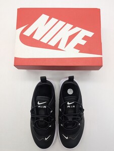 未使用品 子ども用 ナイキ エアマックス アクシス NIKE AIR MAX AXIS(TD) 16cm/10c ブラック×ホワイト BLACK×WHITE 黒×白 スニーカー