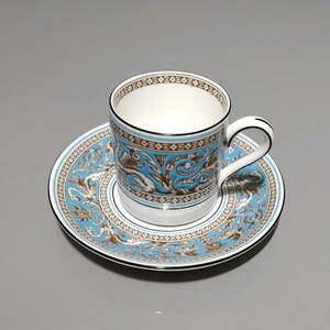 コレクション★WEDGWOOD★ ウエッジウッド コーヒーカップ&ソーサー ターコイズ