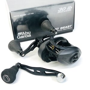 K アブガルシア レボ ビースト 40-HS 右巻き ベイトリール スペアバランスハンドル付き | ABU GARCIA Revo BEAST バス釣り Reel Raight