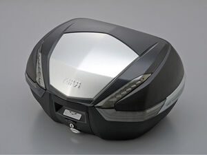 92513GIVI V47NT モノキーケース 47L TECH未塗装ブラック（アルミパネル）