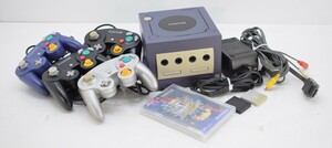 動作品 NGC ニンテンドー ゲームキューブ 本体 コントローラ4個付 セット DOL-001 DOL-003 任天堂 NINTENDO64 La-67T