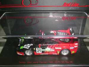 エブロ 1/43 TAISAN タイサン Ferrari フェラーリF40 NO34 JGTC 1995