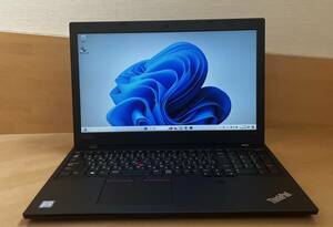 美品! Lenovo ThinkPad L580 Core i7 8550U 8GB SSD M.2 512GB Full HD 1920x1080 Windows11 No1