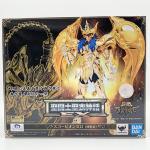 【中古】未開封 バンダイ 聖闘士星矢 黄金魂 soul of gold 聖闘士聖衣神話EX 蠍座 スコーピオンミロ 神聖衣[240017650373]