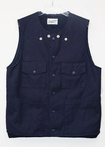 テンダーロイン TENDERLOIN T-DUCK VEST NAVY XS ダック ボア ベスト ネイビー 【ブランド古着ベクトル】240825 メンズ